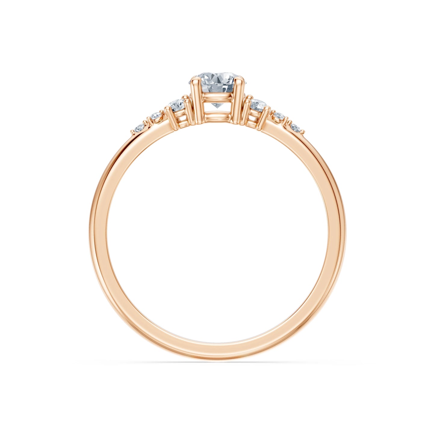 Solitär-Eternity-Ring, 0.35 ct — 101-10140(4.5)
