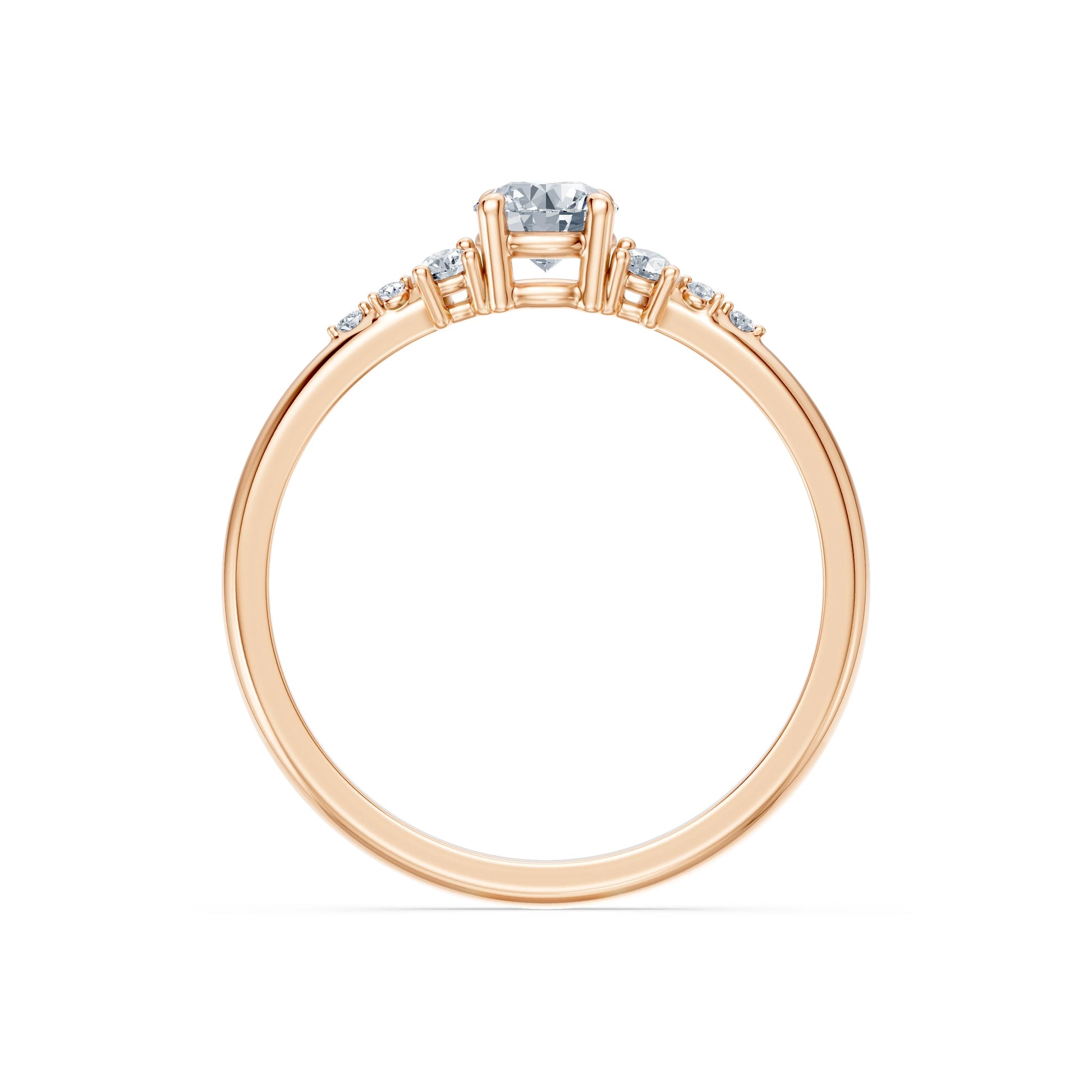 Solitär-Eternity-Ring, 0.35 ct — 101-10140(4.5)
