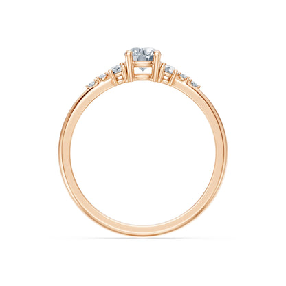 Solitär-Eternity-Ring, 0.35 ct — 101-10140(4.5)