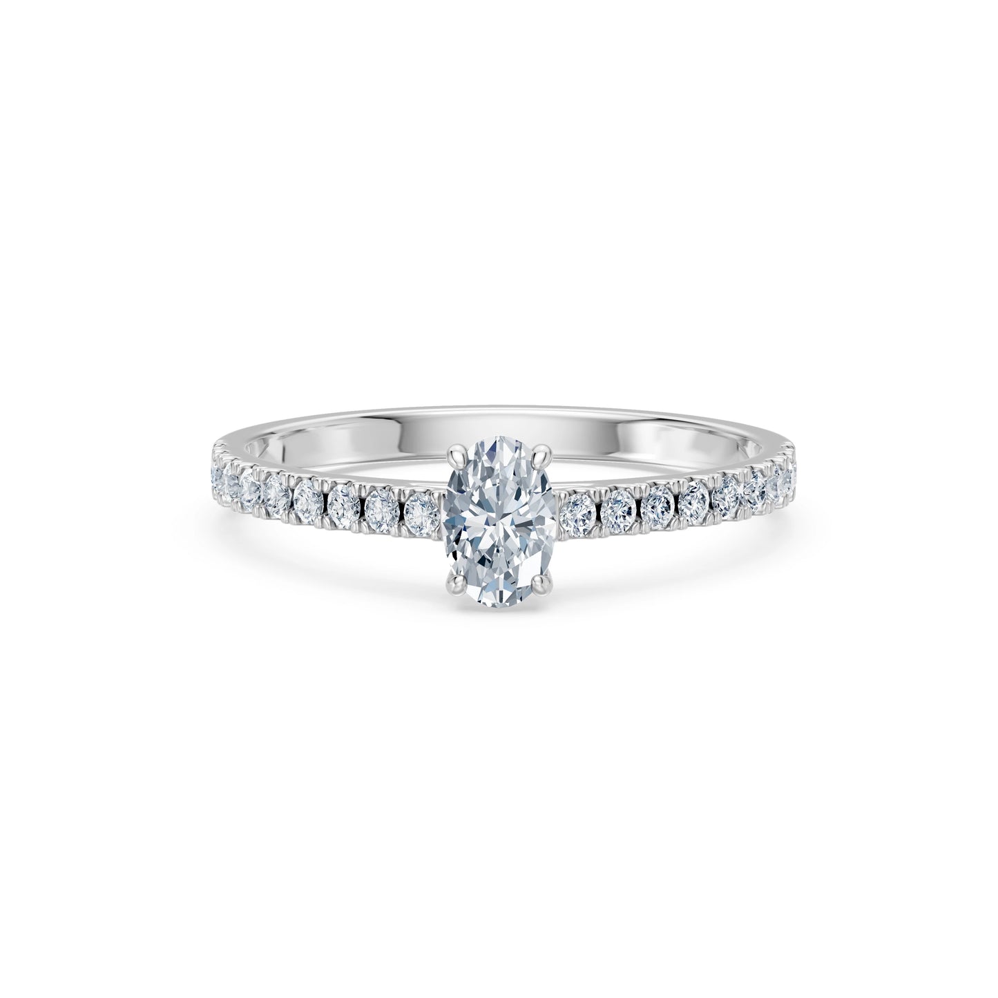 Solitär-Eternity-Ring, 0.3 ct — 101-10191(0.30)OV