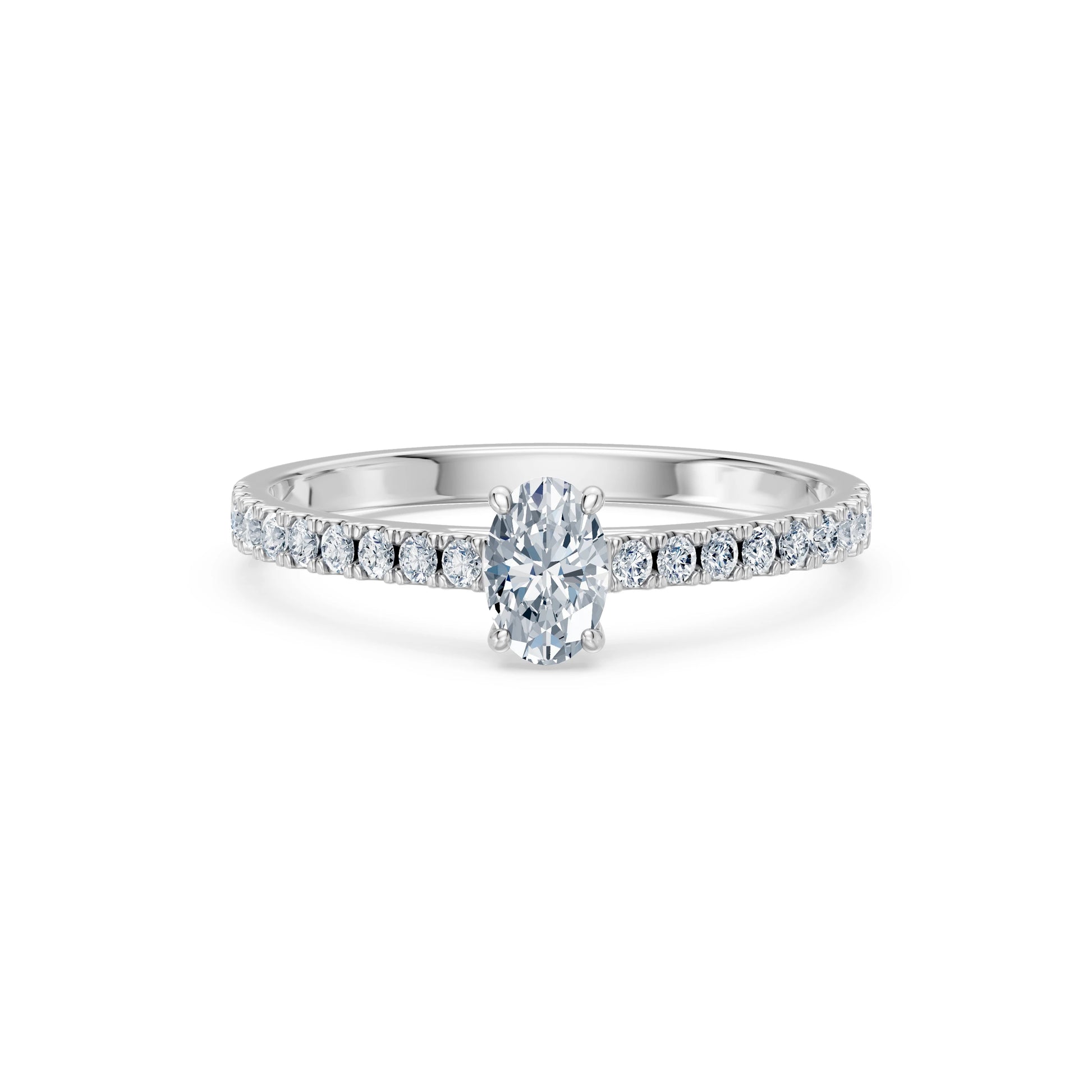 Solitär-Eternity-Ring, 0.3 ct — 101-10191(0.30)OV