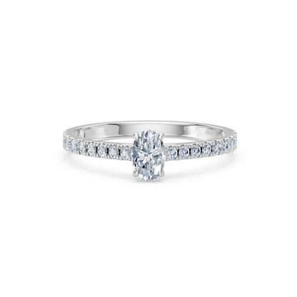 Solitär-Eternity-Ring, 0.3 ct — 101-10191(0.30)OV