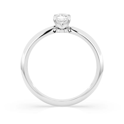 Solitär-Ring (Rund), 0.3 ct — 101-10089(4.2)