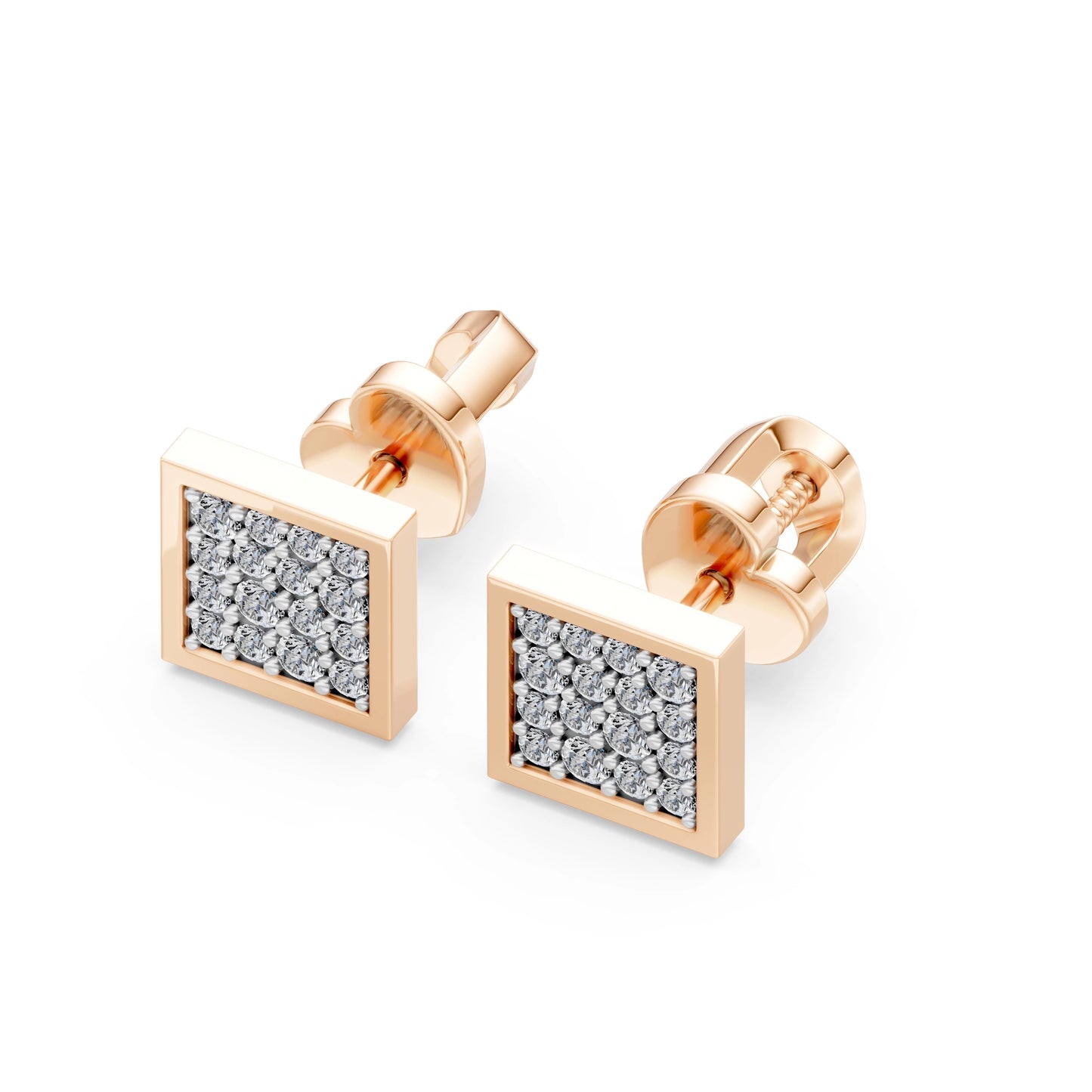 Minimalismus-Ohrringe, 0.14 ct — 102-10059