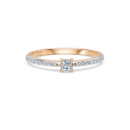 Solitär-Ring, 0.17 ct — 101-10116/2(3.0)PR
