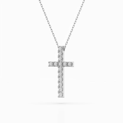 Minimalismus-Halskette (Rund), 0.2 ct — 104-10025