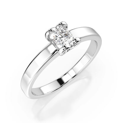 Solitär-Ring (Rund), 0.15 ct — 101-10013(3.4)
