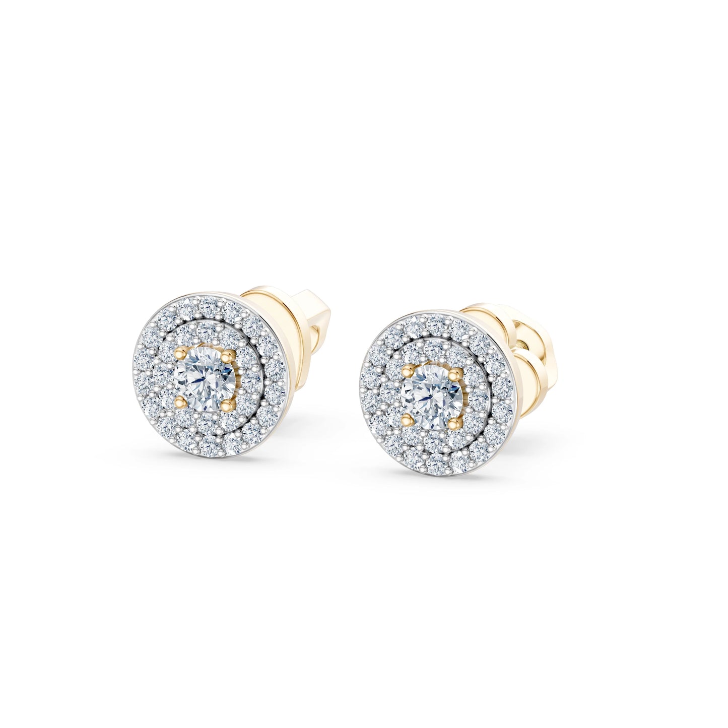Illusion-Ohrringe, 0.17 ct — 102-10133
