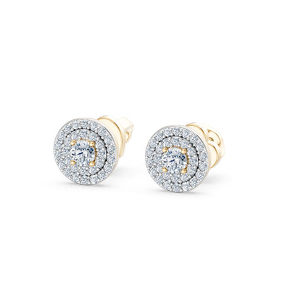 Illusion-Ohrringe, 0.17 ct — 102-10133