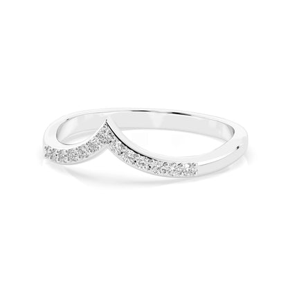 Minimalismus-Ring (Rund), 0.13 ct — 101-10161/1