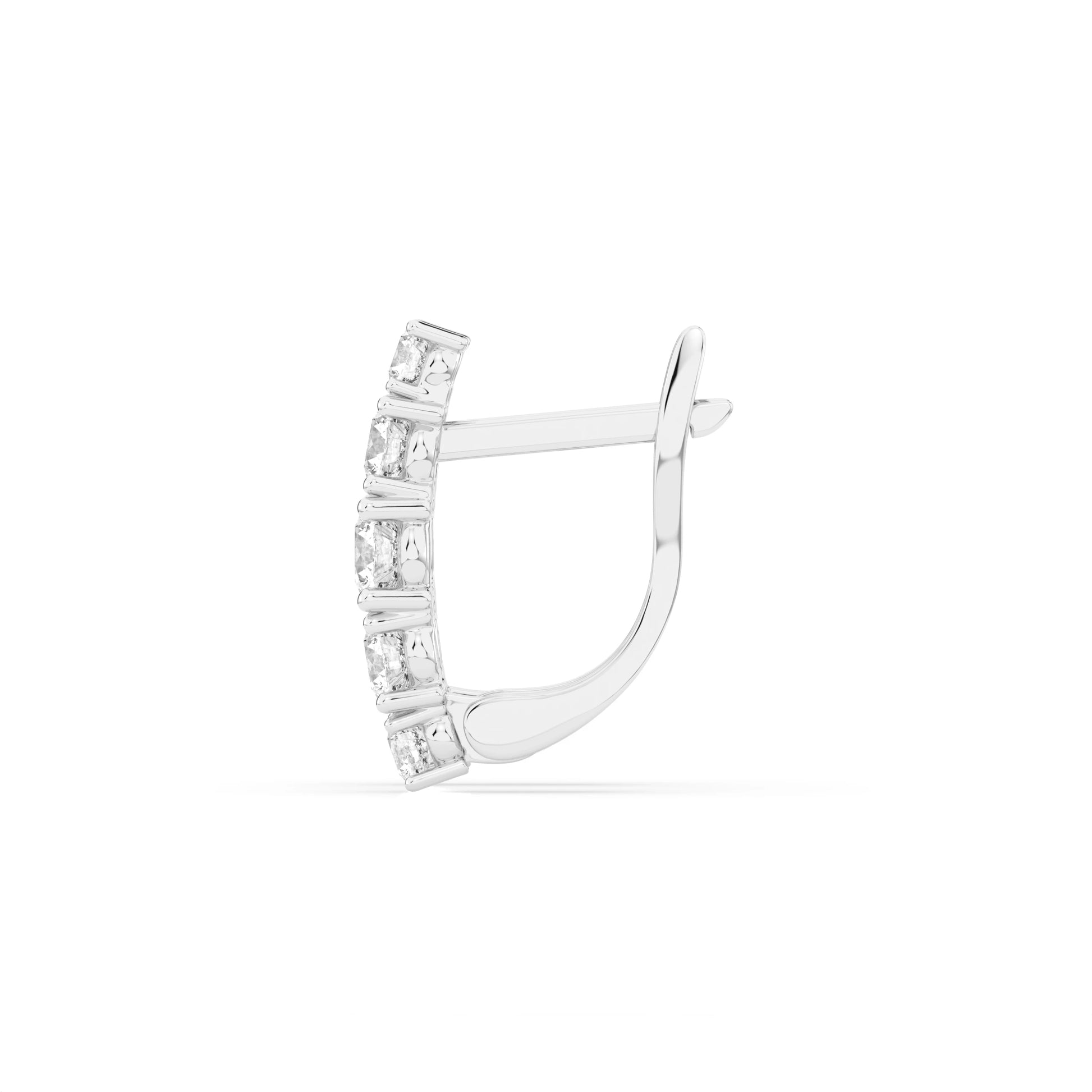 Eternity-Ohrringe (Rund), 0.3 ct — 102-10128