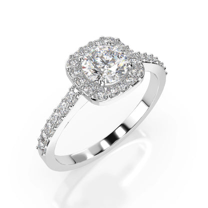 Solitär-Eternity-Ring (Rund), 0.5 ct — 101-10152(5.1)