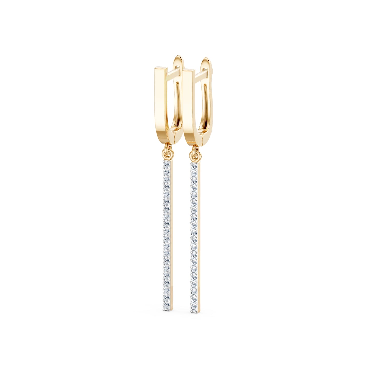 Minimalismus-Ohrringe, 0.24 ct — 102-10129/1