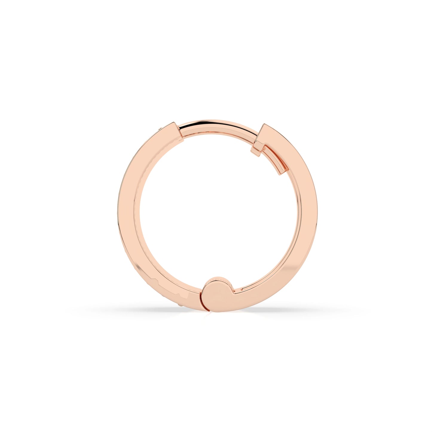 Eternity-Ohrringe (Rund), 0.35 ct — 102-10045/1