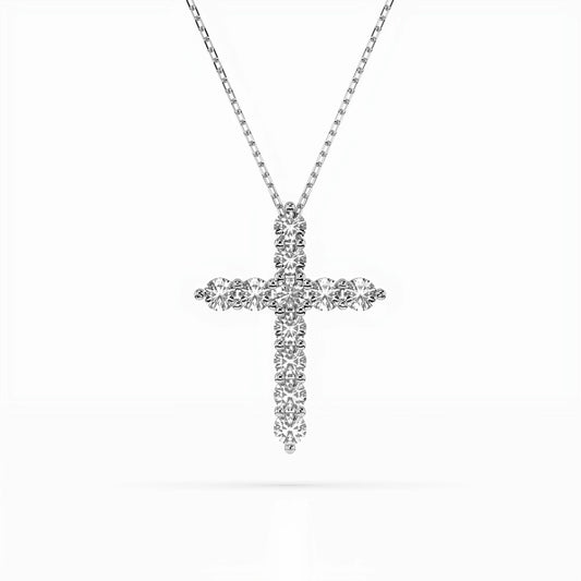 Minimalismus-Halskette (Rund), 1.1 ct — 104-10039(3.0)