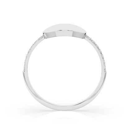 Minimalismus-Ring (Rund), 0.14 ct — 101-10067