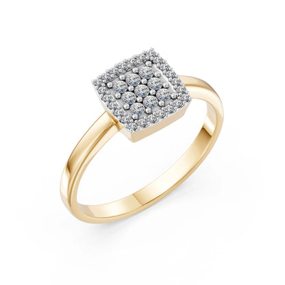 Minimalismus-Ring, 0.12 ct — 101-10108