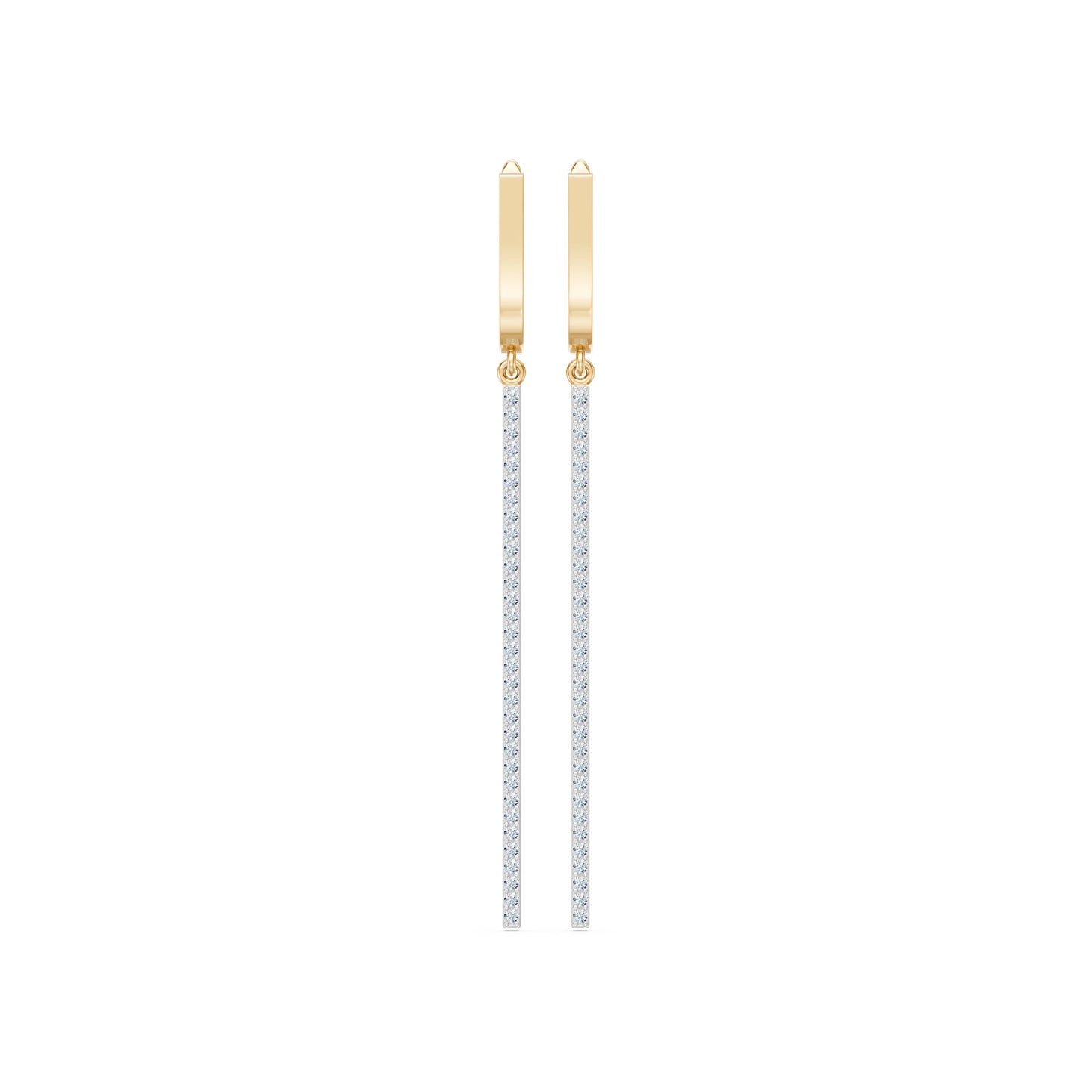 Minimalismus-Ohrringe, 0.38 ct — 102-10129/2