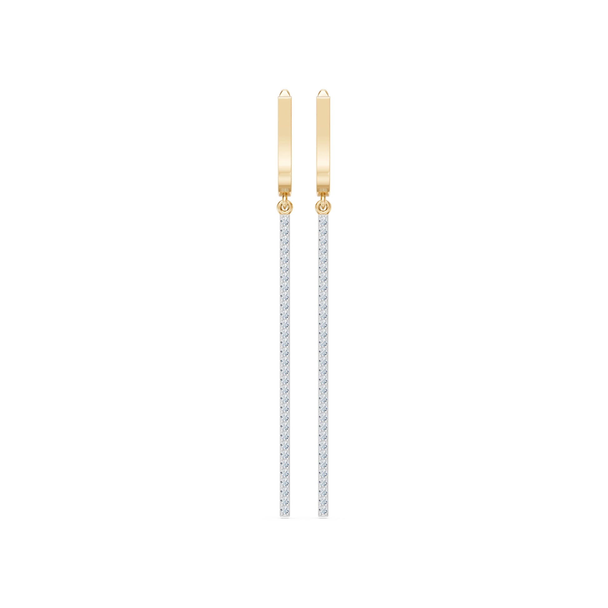 Minimalismus-Ohrringe, 0.38 ct — 102-10129/2