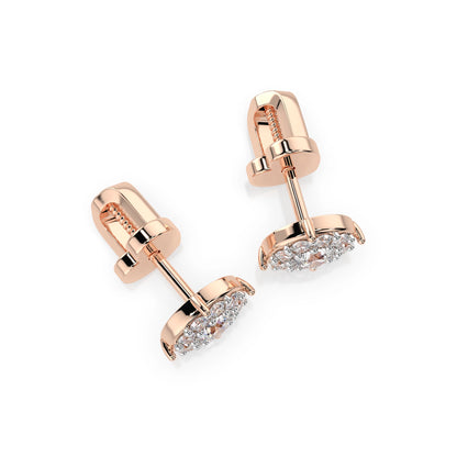 Solitär-Eternity-Ohrringe (Rund), 0.2 ct — 102-10017(3.0)