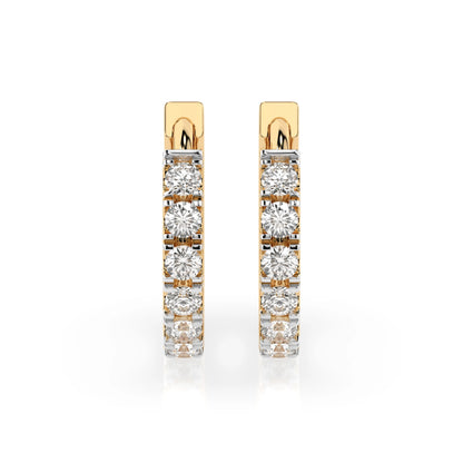 Eternity-Ohrringe (Rund), 0.42 ct — 102-10109(2.0)