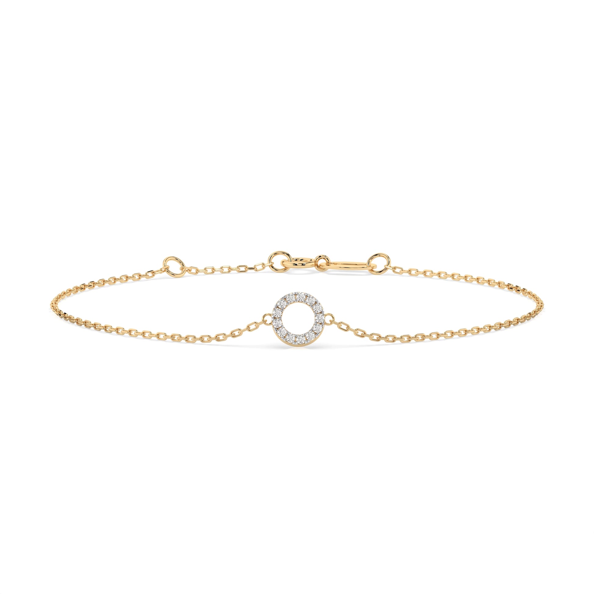 Minimalismus-Armband (Rund), 0.07 ct — 105-10015