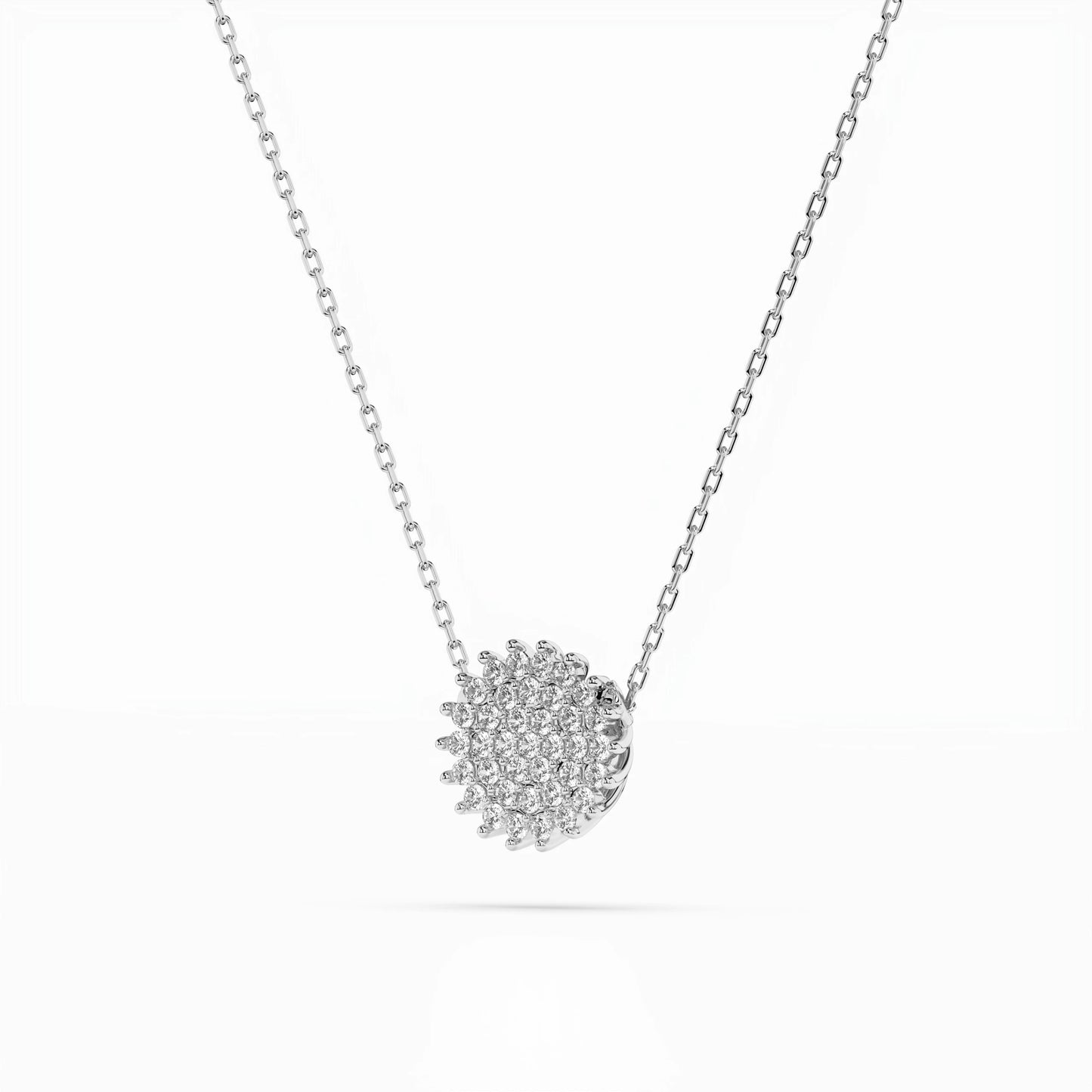 Illusion-Halskette (Rund), 0.15 ct — 104-10052
