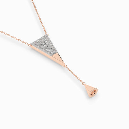 Minimalismus-Halskette (Rund), 0.22 ct — 104-10018