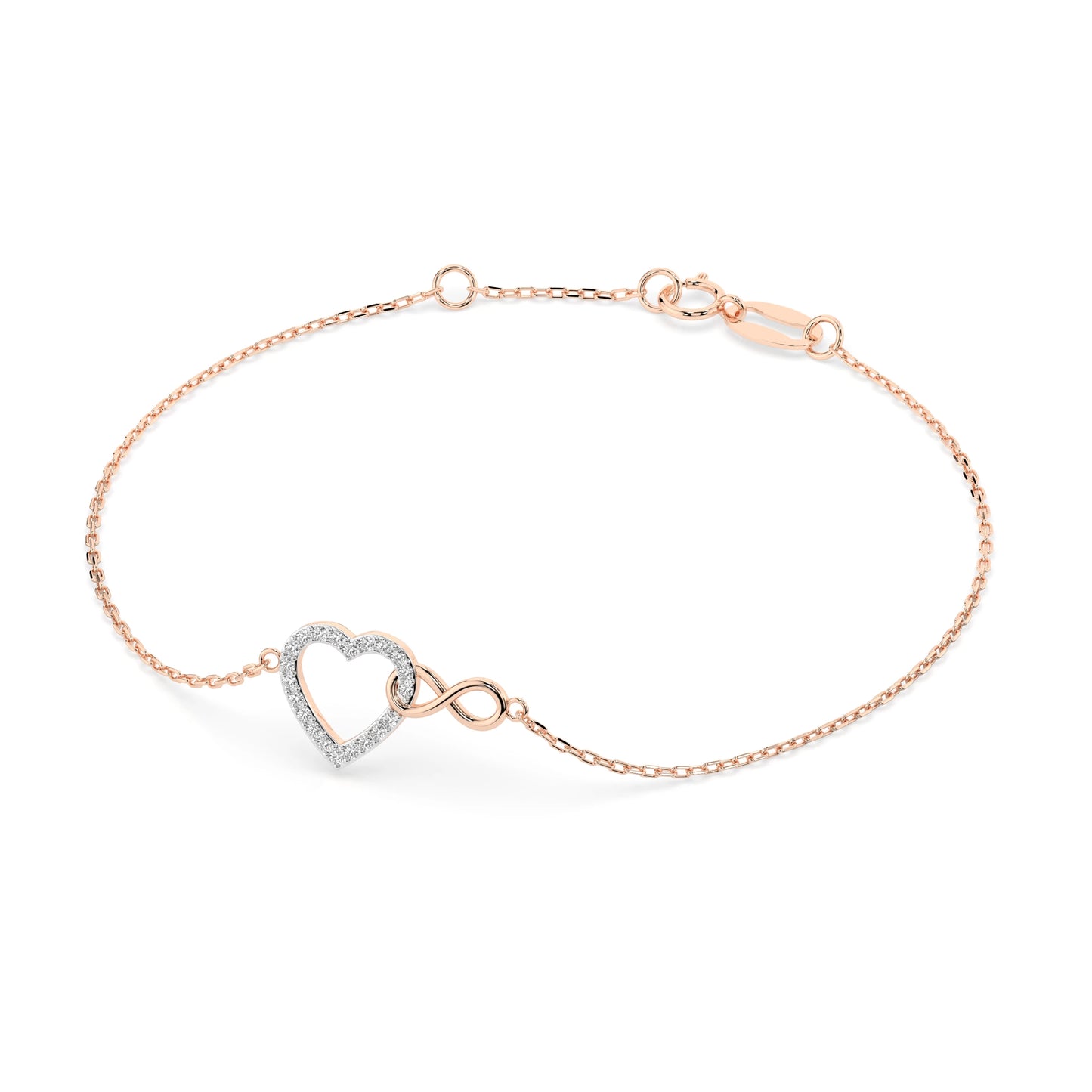 Minimalismus-Armband (Rund), 0.11 ct — 105-10011