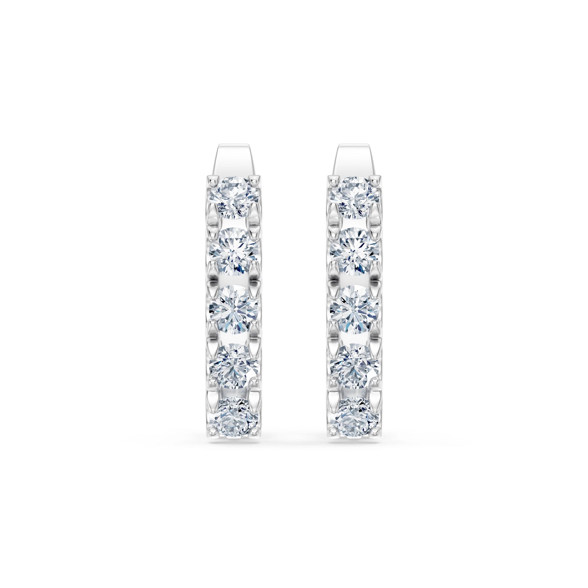 Eternity-Ohrringe, 0.6 ct — 102-10123(2.5)