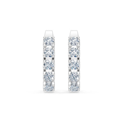 Eternity-Ohrringe, 0.6 ct — 102-10123(2.5)