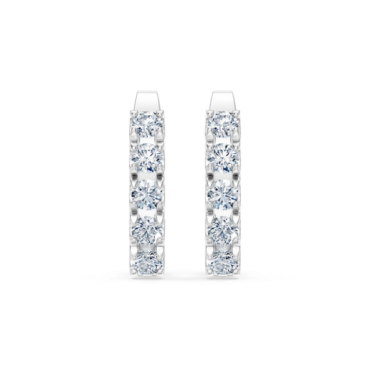 Eternity-Ohrringe, 0.6 ct — 102-10123(2.5)