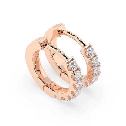 Eternity-Ohrringe (Rund), 0.42 ct — 102-10109(2.0)