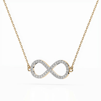 Minimalismus-Halskette (Rund), 0.19 ct — 104-10068