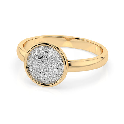 Illusion-Ring (Rund), 0.23 ct — 101-10068