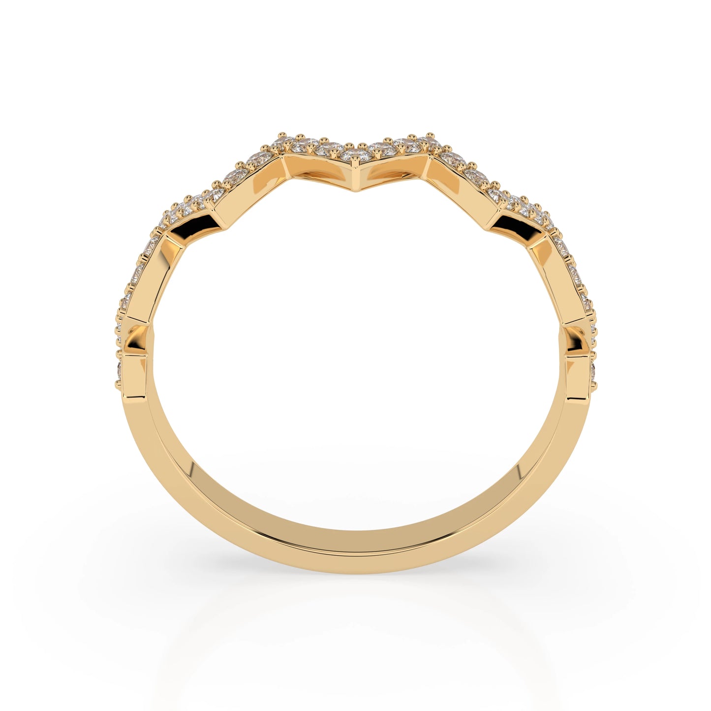 Minimalismus-Ring (Rund), 0.26 ct — 101-10162/2