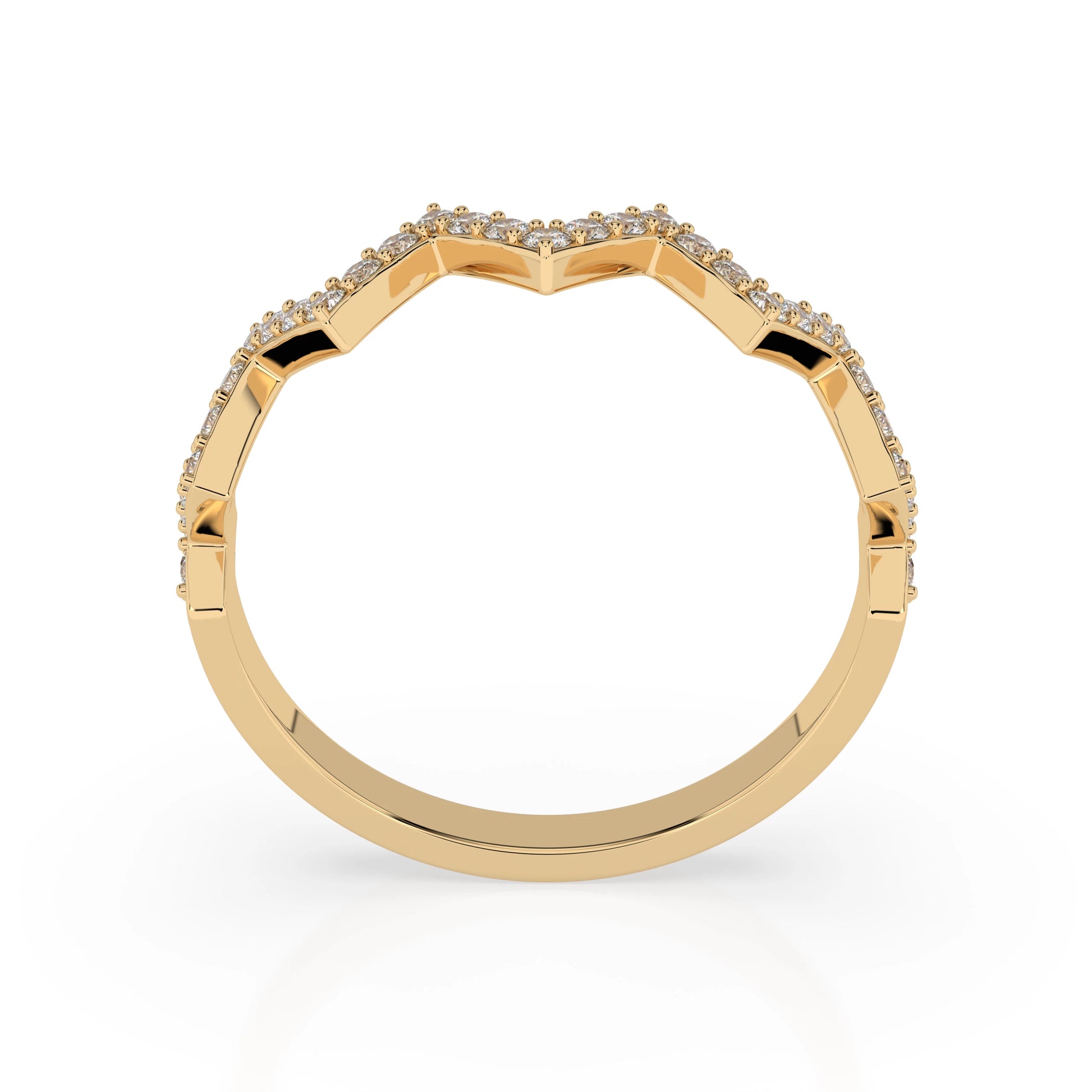 Minimalismus-Ring (Rund), 0.26 ct — 101-10162/2