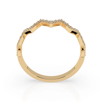 Minimalismus-Ring (Rund), 0.26 ct — 101-10162/2