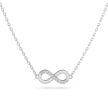 Minimalismus-Halskette (Rund), 0.05 ct — 104-10072