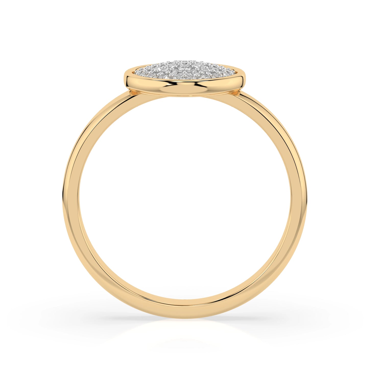 Illusion-Ring (Rund), 0.23 ct — 101-10068
