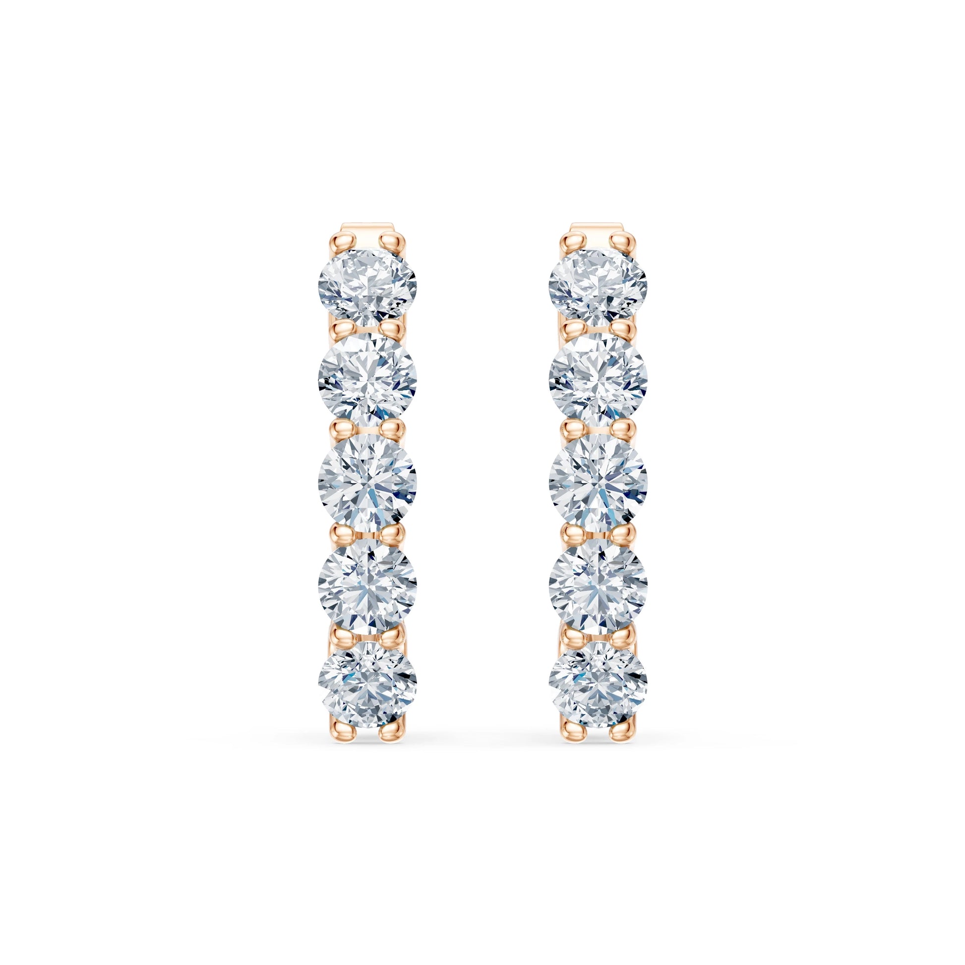 Eternity-Ohrringe, 1.0 ct — 102-10119(3.0)