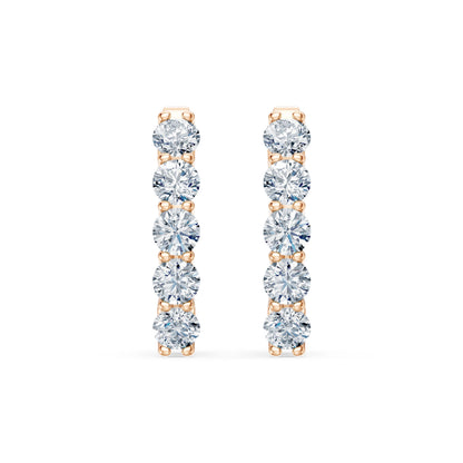 Eternity-Ohrringe, 1.0 ct — 102-10119(3.0)