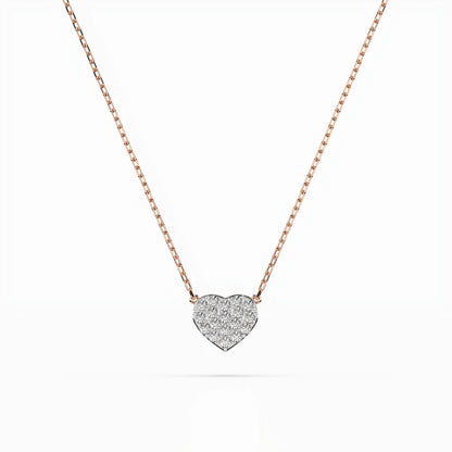 Illusion-Halskette (Rund), 0.09 ct — 104-10059