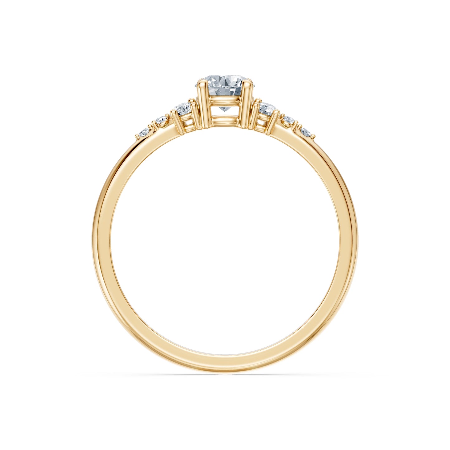Solitär-Eternity-Ring, 0.35 ct — 101-10140(4.5)