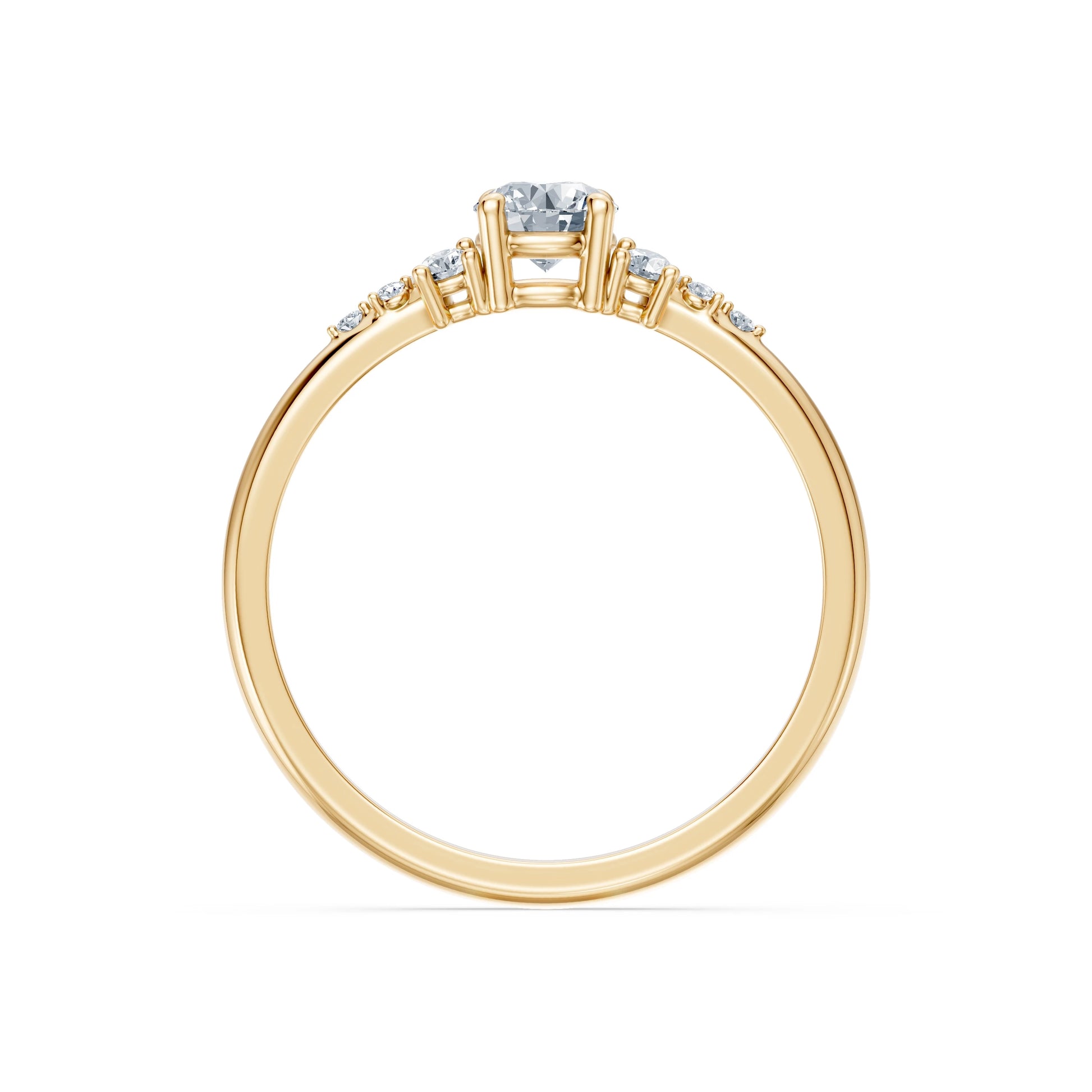 Solitär-Eternity-Ring, 0.35 ct — 101-10140(4.5)