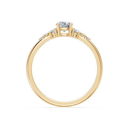 Solitär-Eternity-Ring, 0.35 ct — 101-10140(4.5)