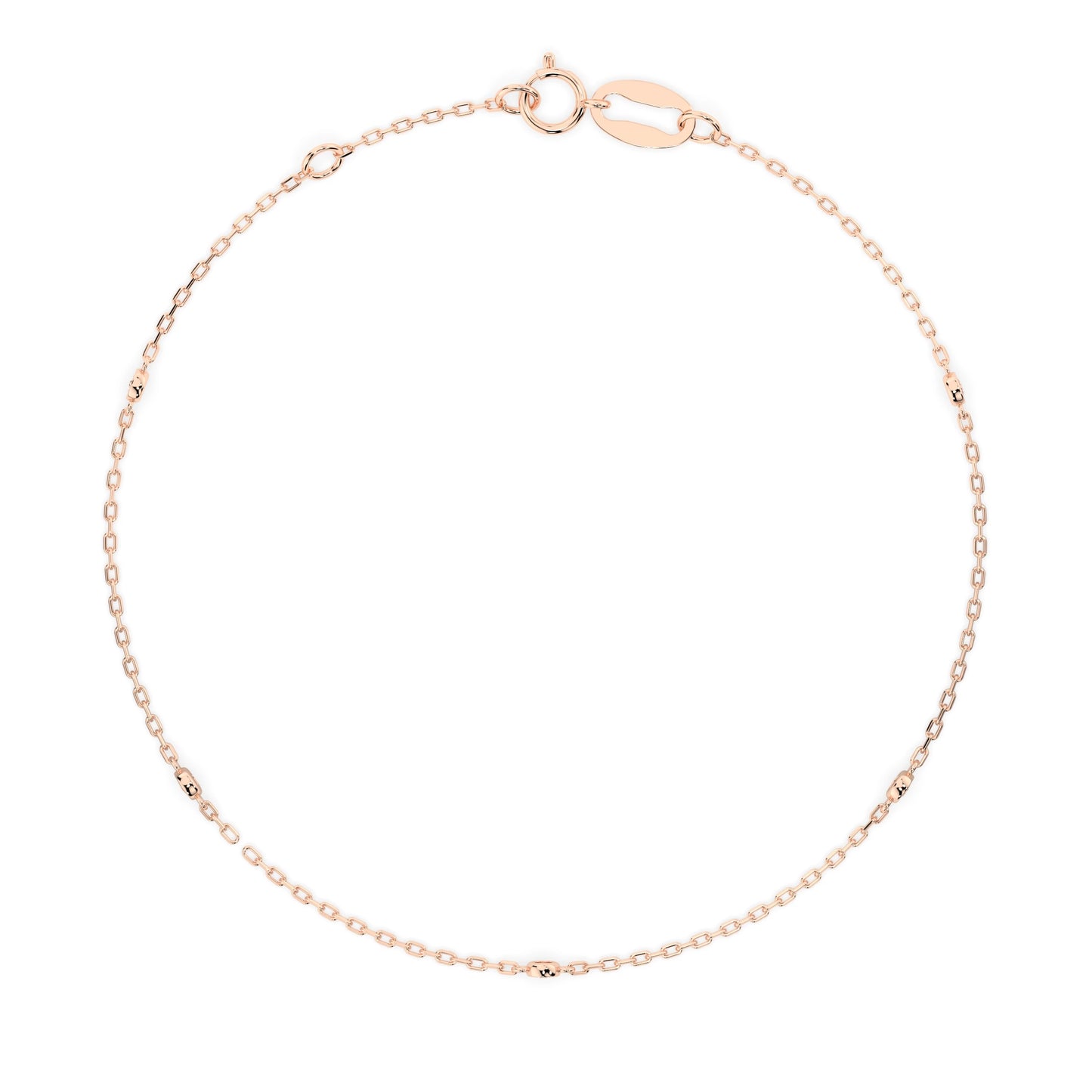 Minimalismus-Armband (Rund), 0.07 ct — 105-10008/5(1.4)