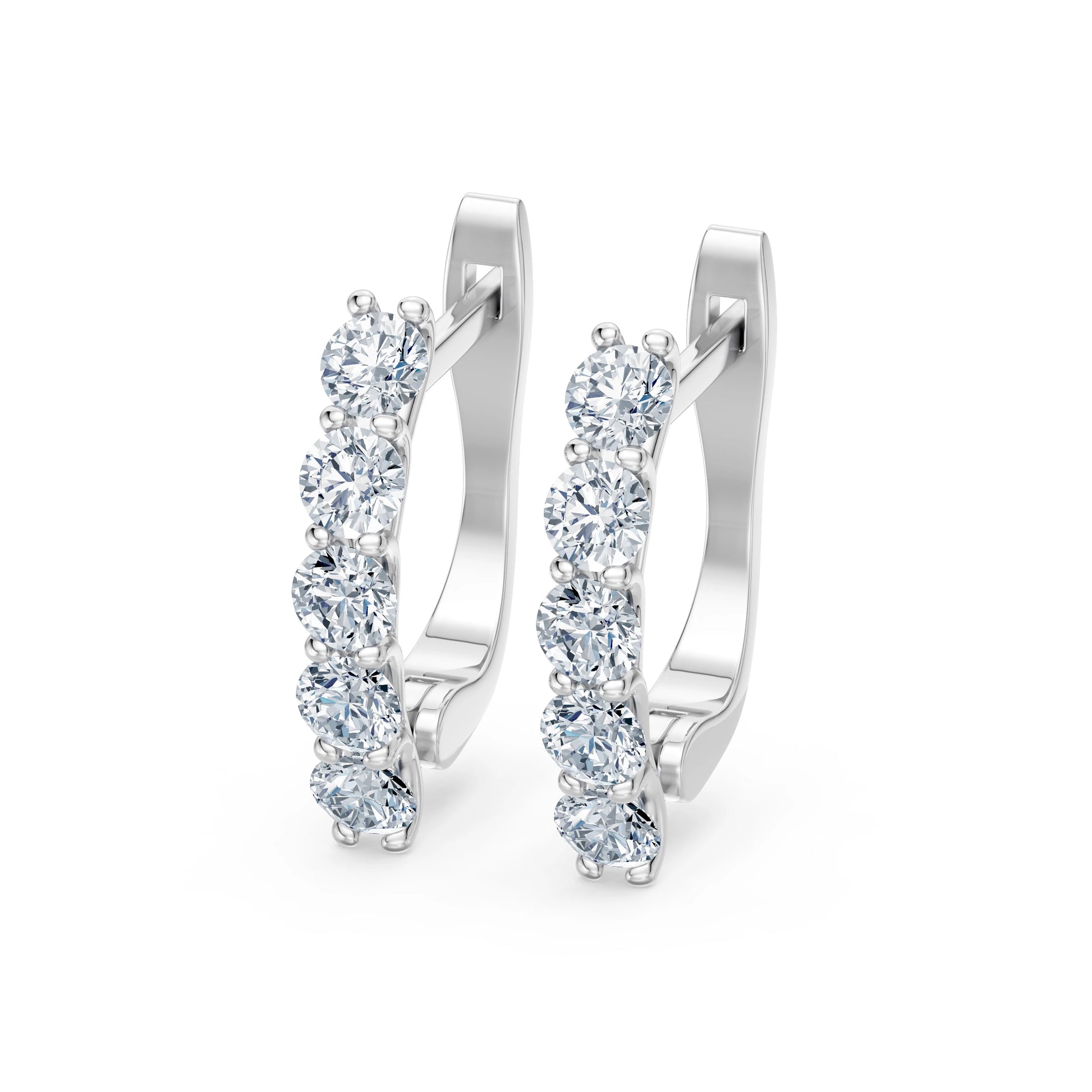 Eternity-Ohrringe, 1.0 ct — 102-10119(3.0)