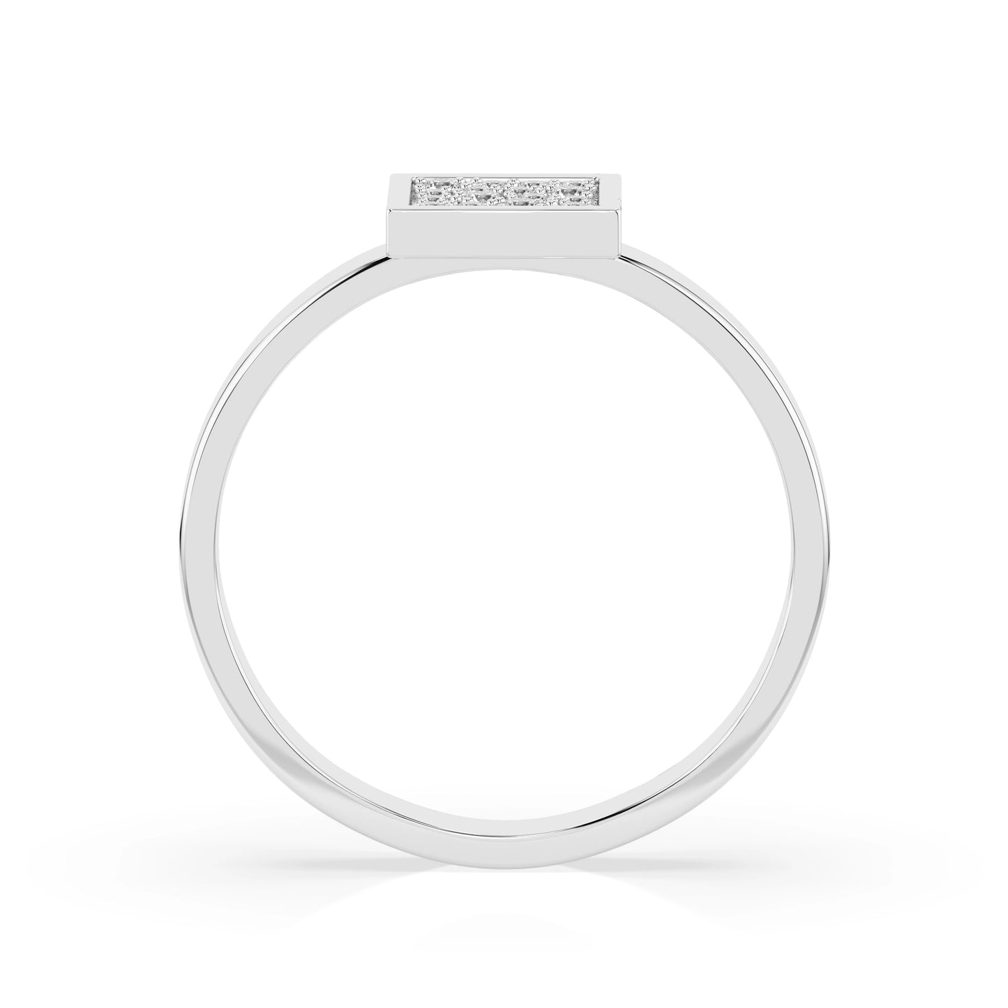 Illusion-Ring (Rund), 0.07 ct — 101-10059