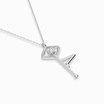 Minimalismus-Halskette (Rund), 0.1 ct — 104-10063